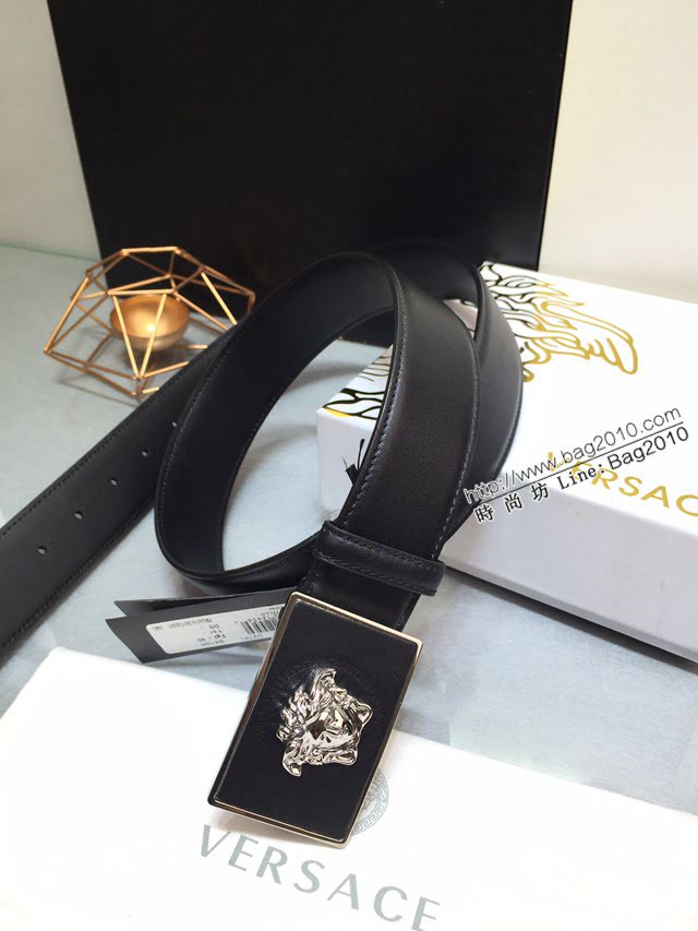 VERSVE男士皮帶 範思哲高端時尚皮帶 範思哲Versace美杜莎頭像裝飾  jjp1282